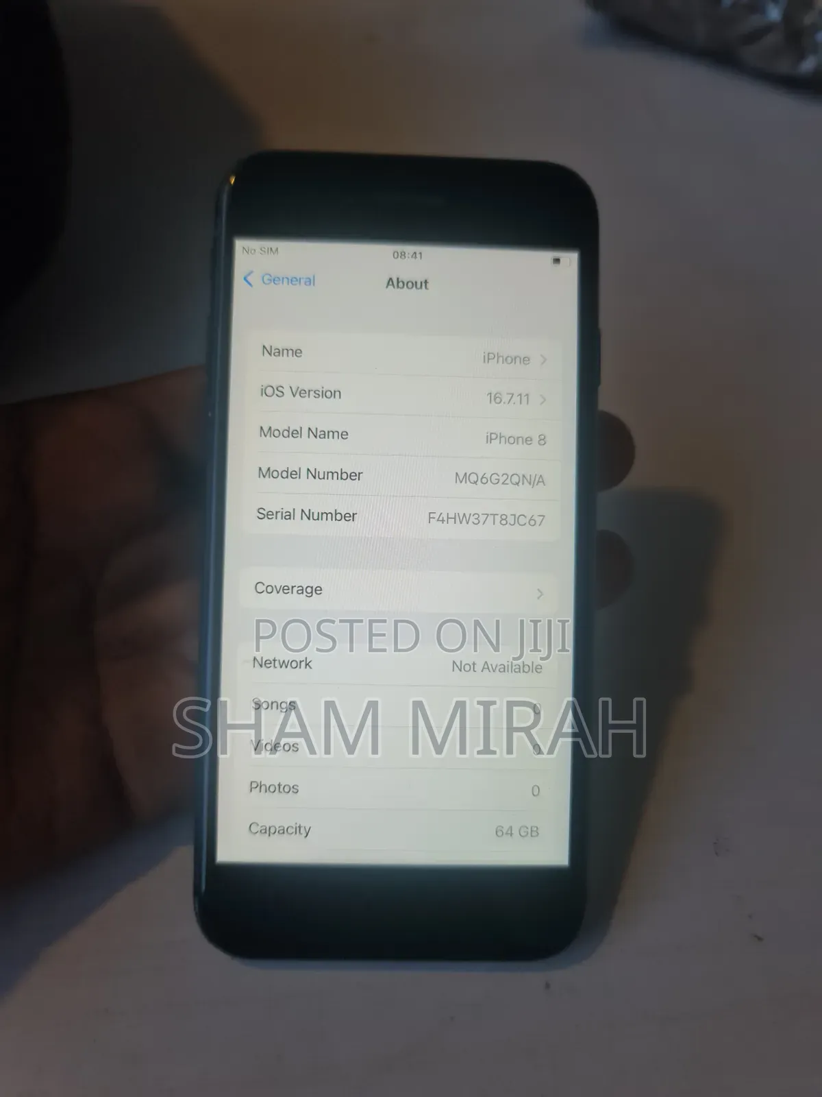 Apple iPhone 8 64 GB Black