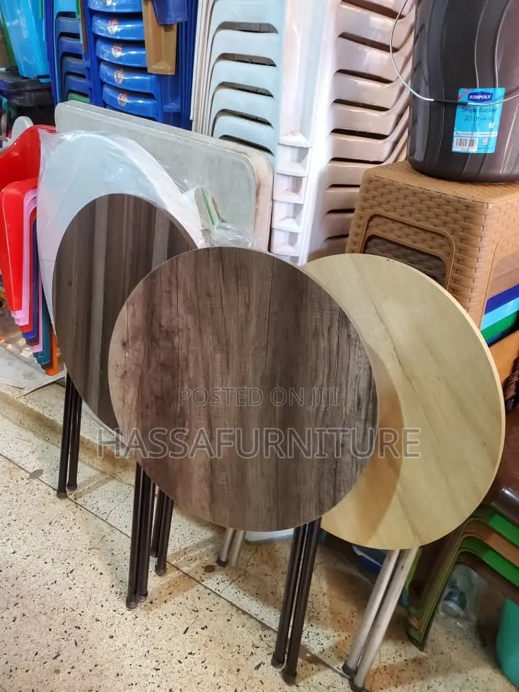 Round Foldable Tables Brand New