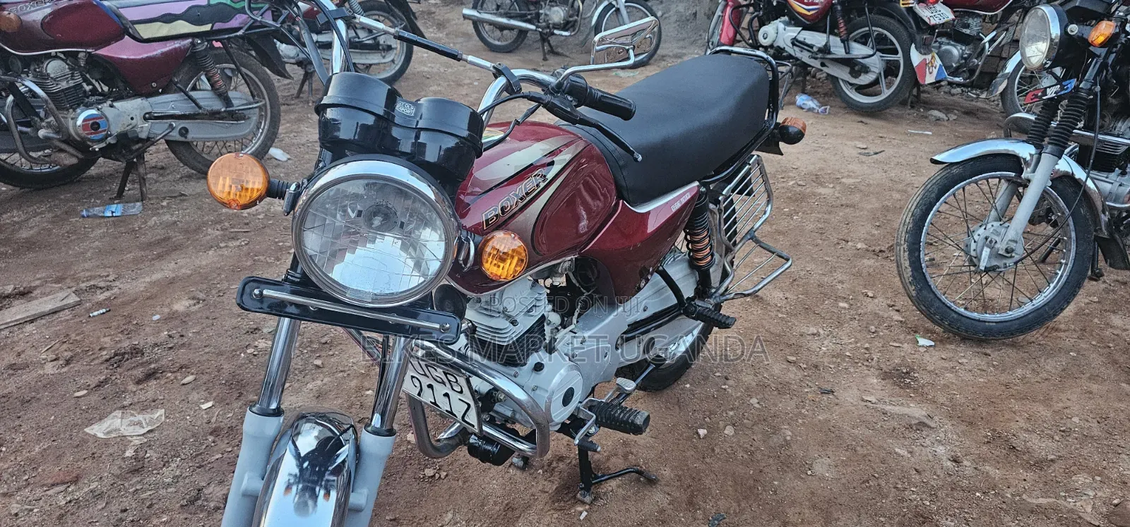 Bajaj Boxer 2024 Red