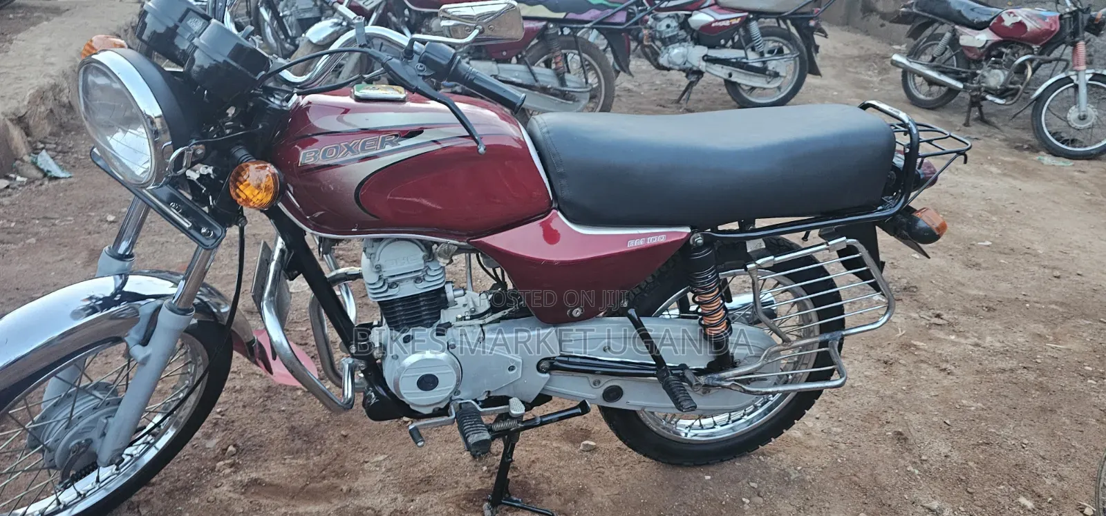 Bajaj Boxer 2024 Red