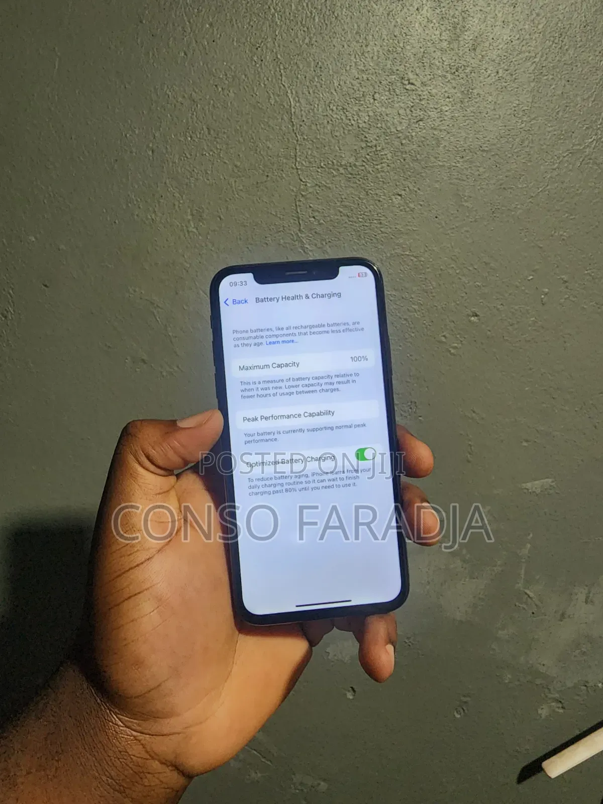 Apple iPhone X 64 GB Black