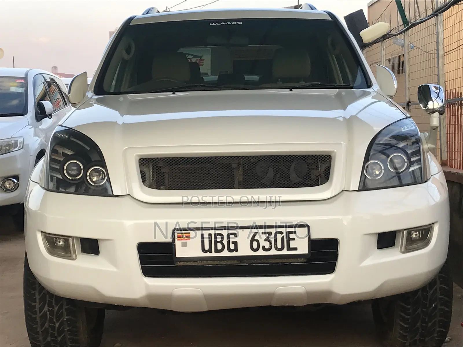Toyota Land Cruiser Prado 2008 White