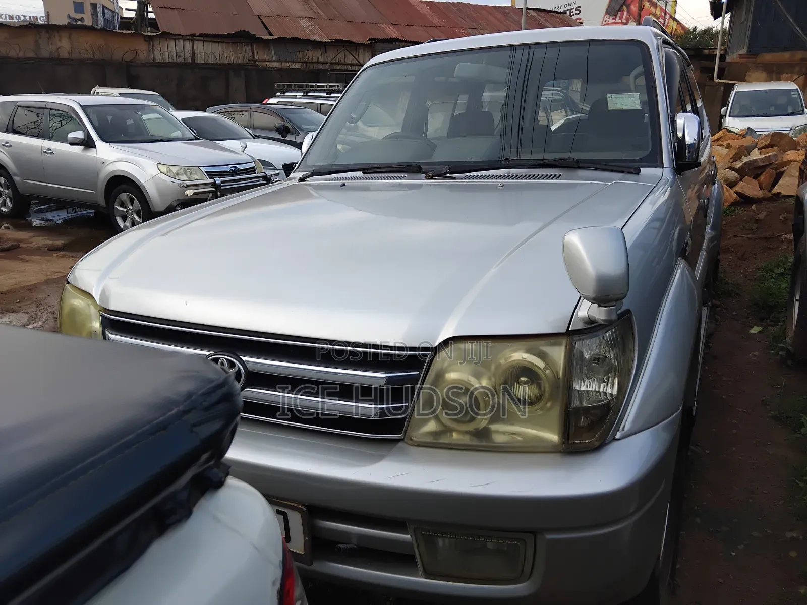 Toyota Land Cruiser Prado 1998 Gray