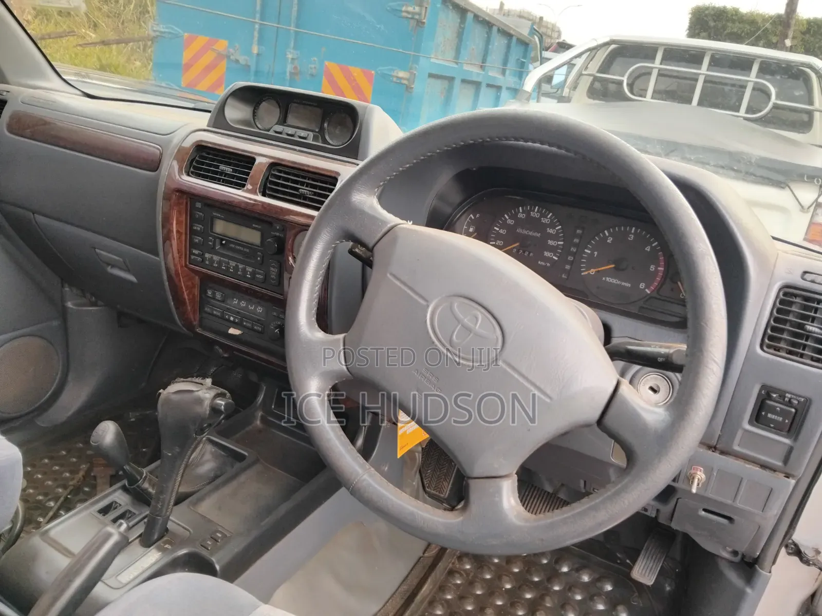 Toyota Land Cruiser Prado 1998 Gray