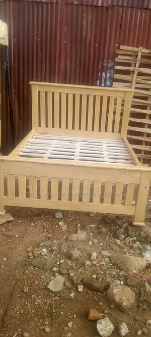 5 by 6 Strong Wooden Bed
