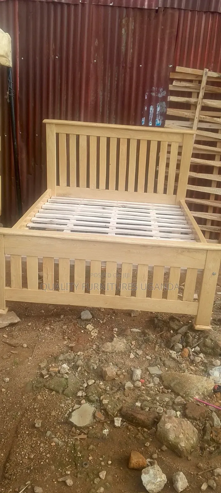 5 by 6 Strong Wooden Bed