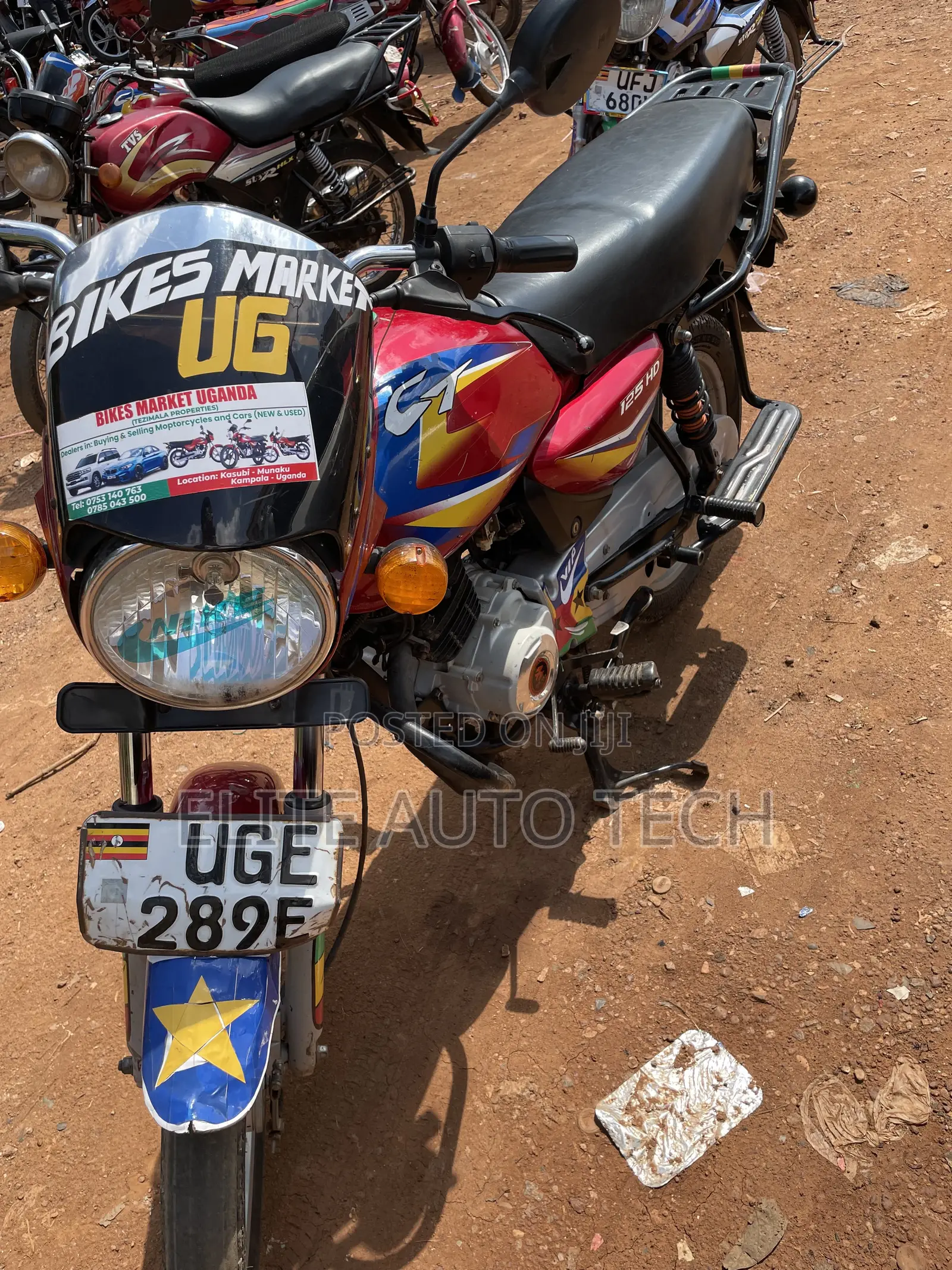 Bajaj CT 125X 2024 Red