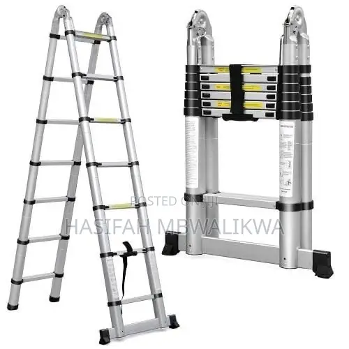 Telescopic / Side by Side/ a-Frame Aluminium Ladder (2.2x2.2m 14steps)