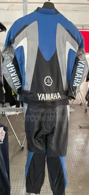 Yamaha-Branded Two-Piece Motorcycle Riding Suit