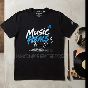 Music Heals Graphic T-Shirt – High Quality Cotton Tee