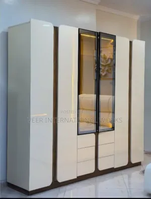 Luxury 6-Door Wardrobe Set - Brand New