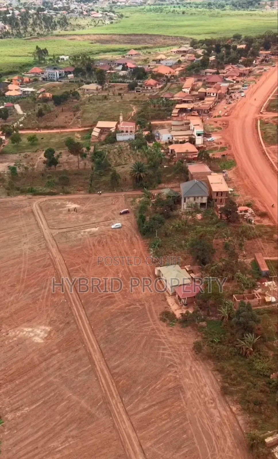Prime Plots for Sale in Ssisa Town Along Entebbe Road V.
