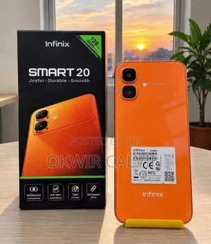 New Infinix Smart 20 128 GB Orange
