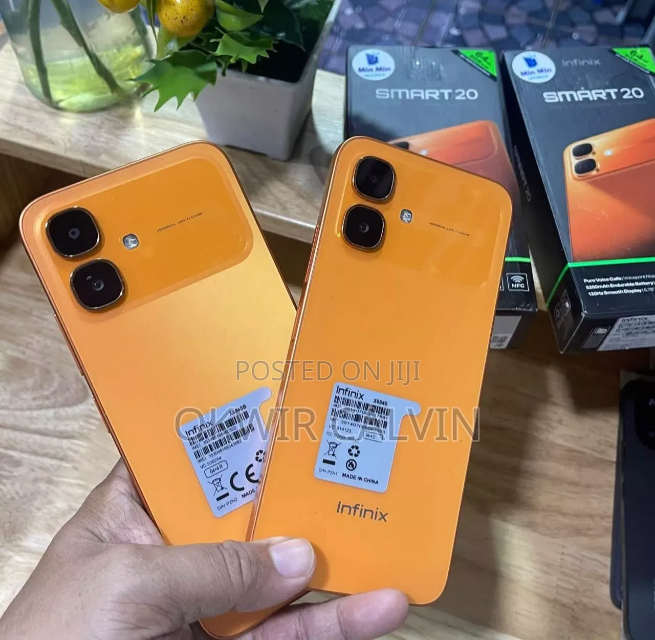 New Infinix Smart 20 128 GB Orange