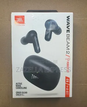 JBL Wave Beam 2 Adaptive Noise Cancelling With Smart Ambient