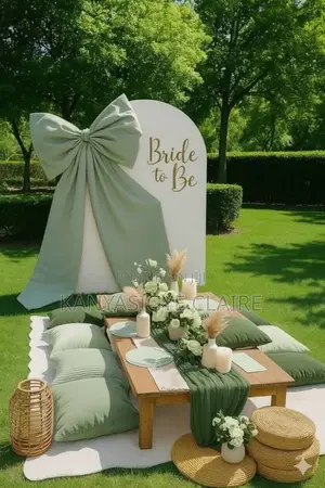 Bride to Be Decor Very Colorful