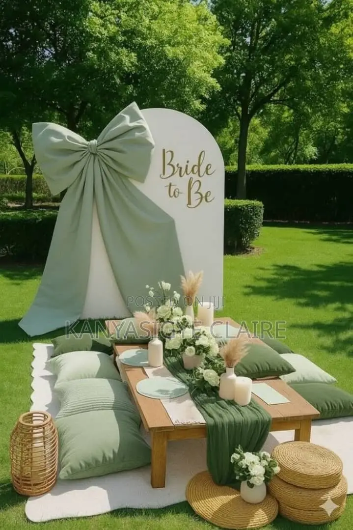 Bride to Be Decor Very Colorful
