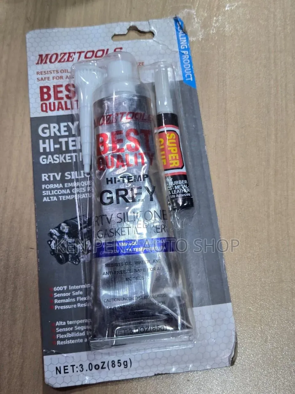Grey RTV Silicone and Gasket Maker