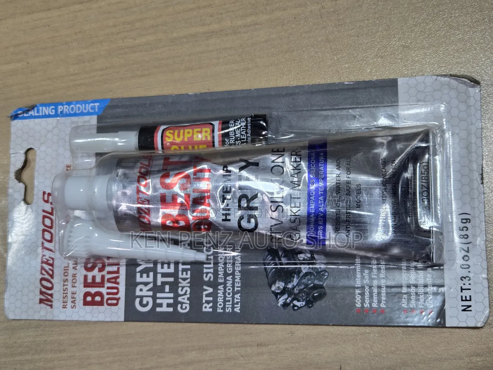 Grey RTV Silicone and Gasket Maker