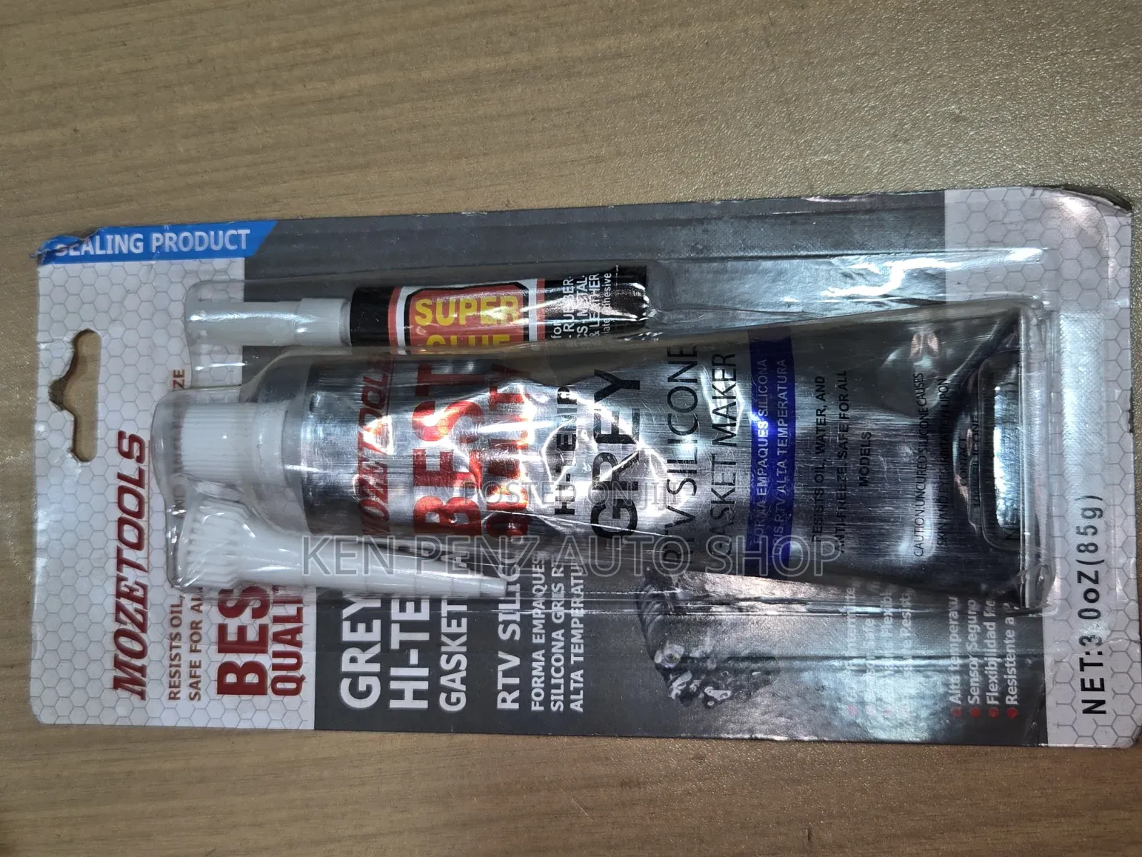 Grey RTV Silicone and Gasket Maker