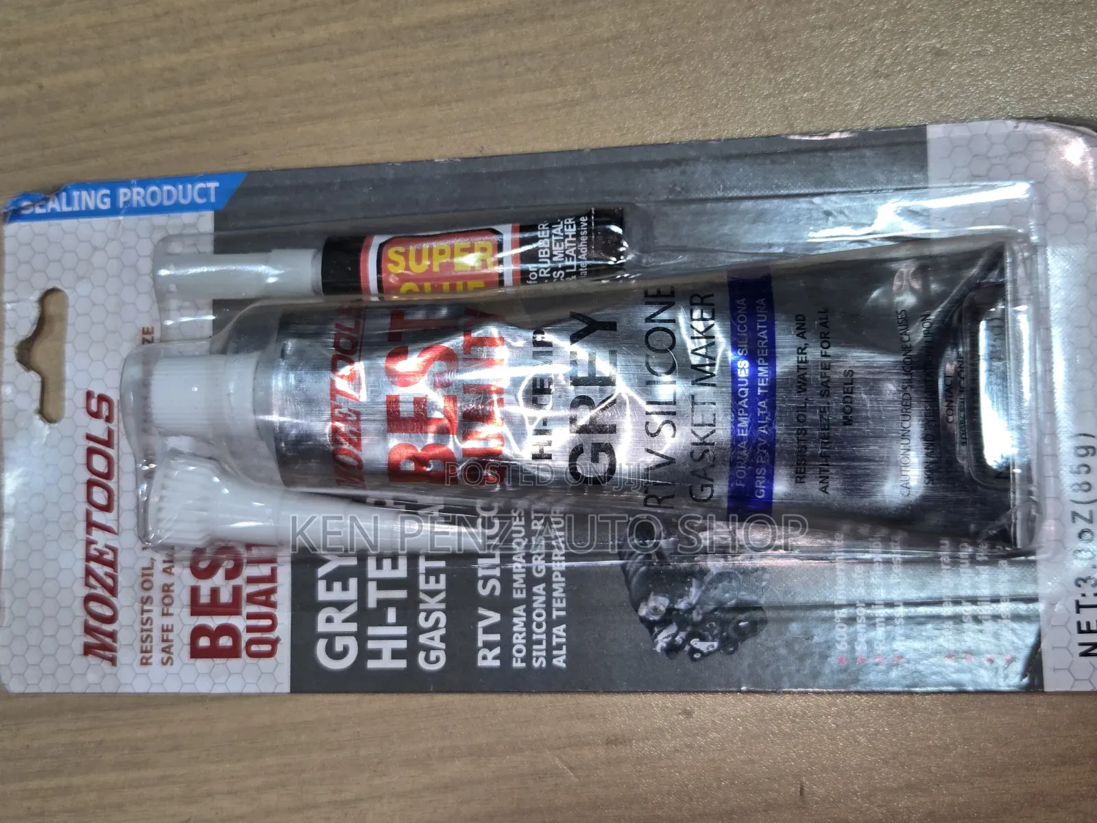 Grey RTV Silicone and Gasket Maker