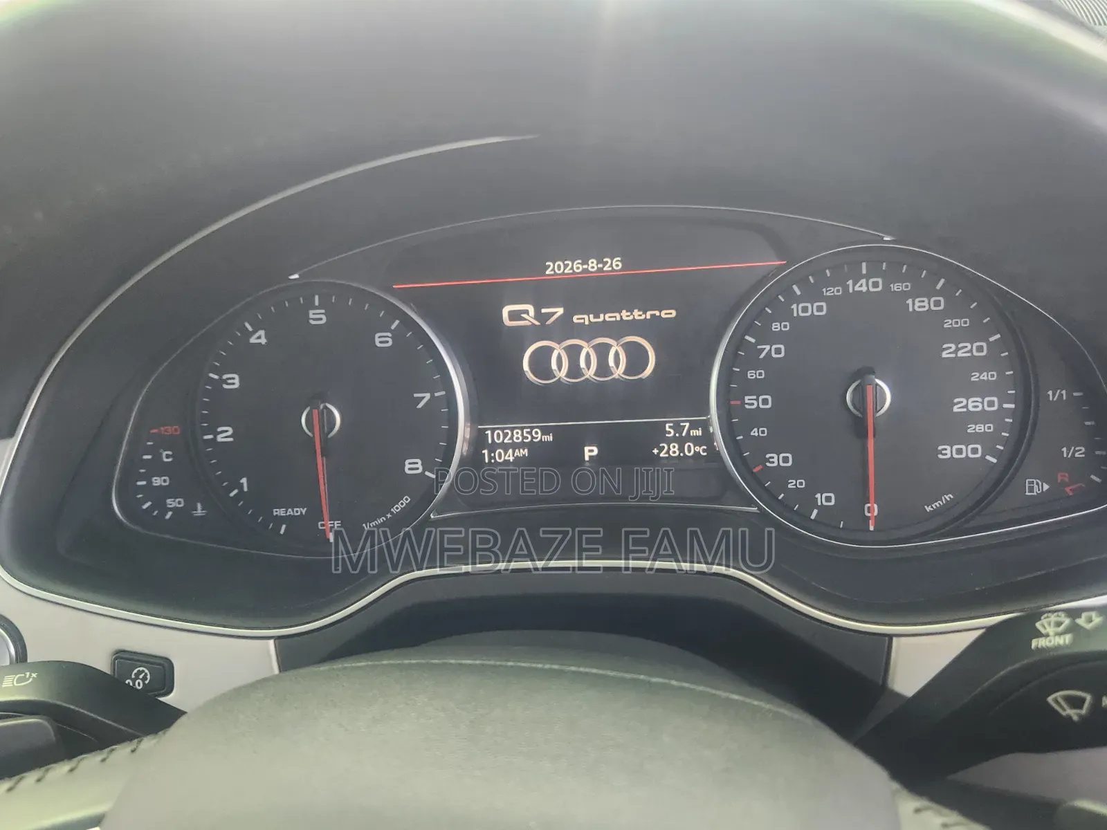 Audi Q7 2018 Black