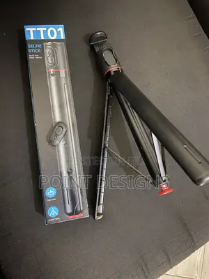 Tt01 Extendable Bluetooth Selfie Stick Tripod, 69.6" Automatic Tripod