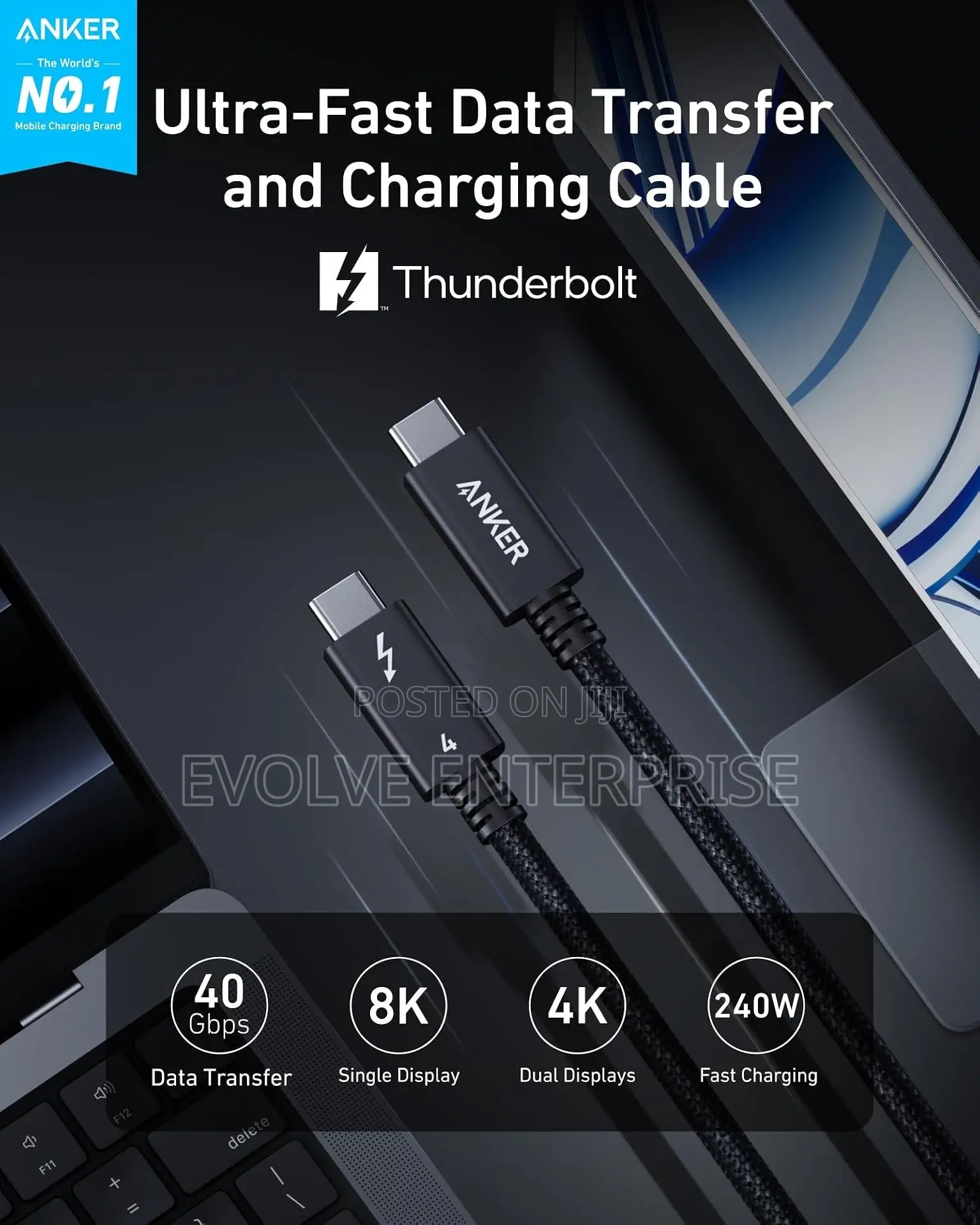 Anker Prime Thunderbolt 4 Cable
