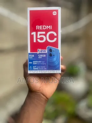 New Xiaomi Redmi 15C 4G 128 GB Black