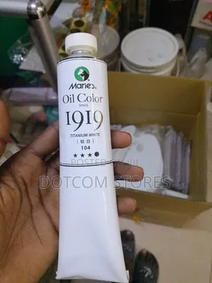 170ml Tube of Marie's 1919 Oil Color Titanium White (Color Code 104).