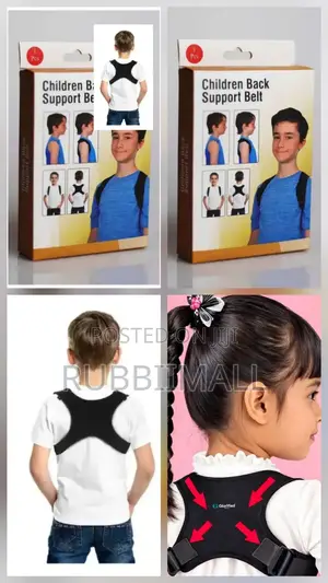 Adjustable Children Posture Corrector and Back Support Belt