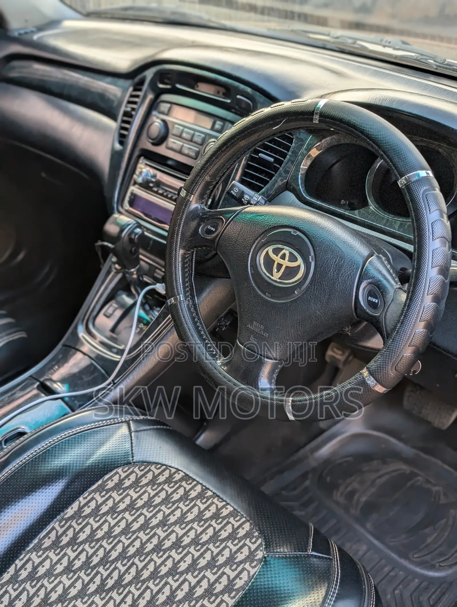 Toyota Kluger 2007 Black