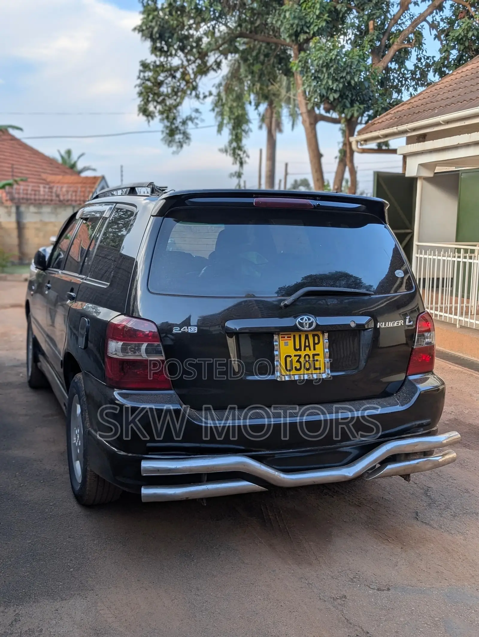 Toyota Kluger 2007 Black