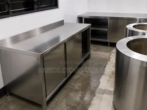 Stainless Steel Kitchen Work Tables With Shelves