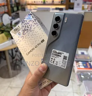 New Tecno Camon 40 Pro 5G 256 GB Black