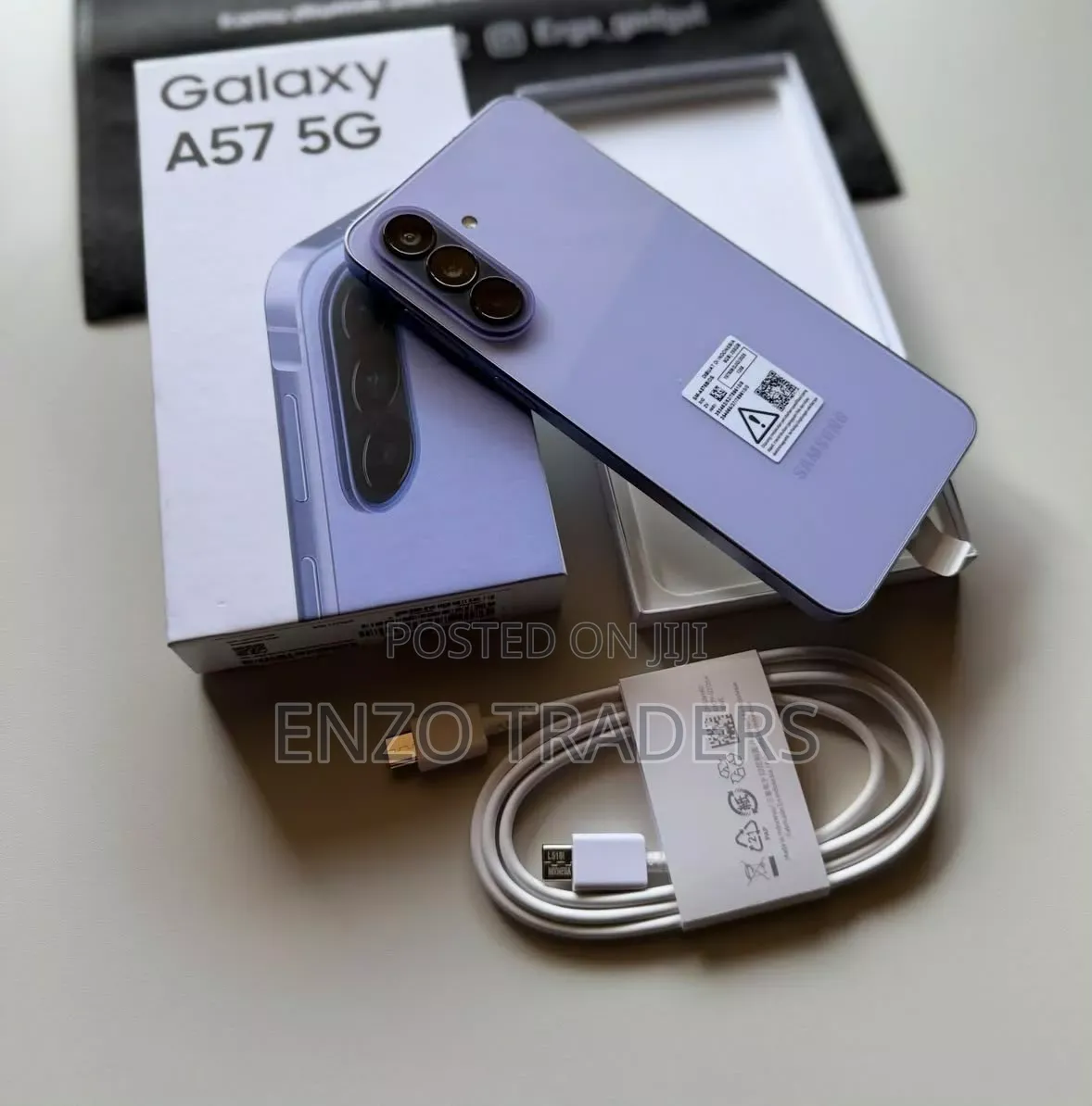 New Samsung Galaxy A57 256 GB Purple