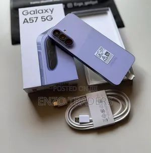 New Samsung Galaxy A57 256 GB Purple