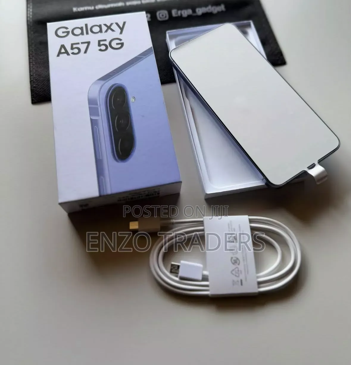 New Samsung Galaxy A57 256 GB Purple