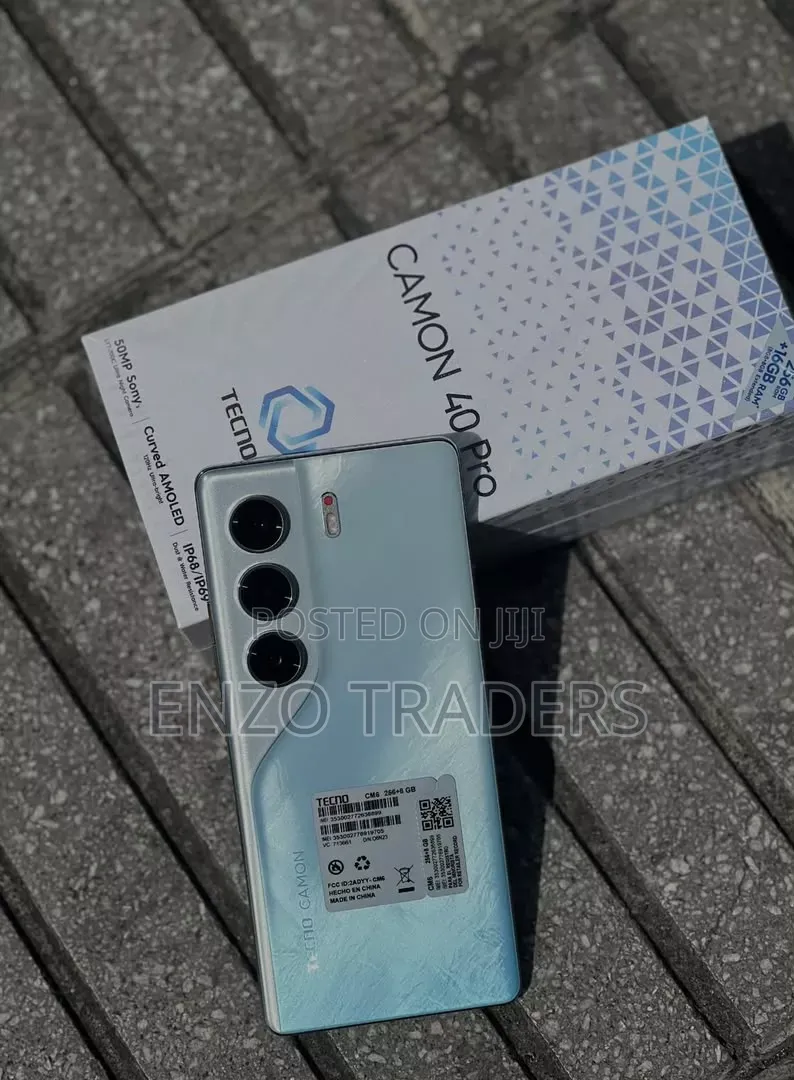 New Tecno Camon 40 Pro 5G 256 GB Blue