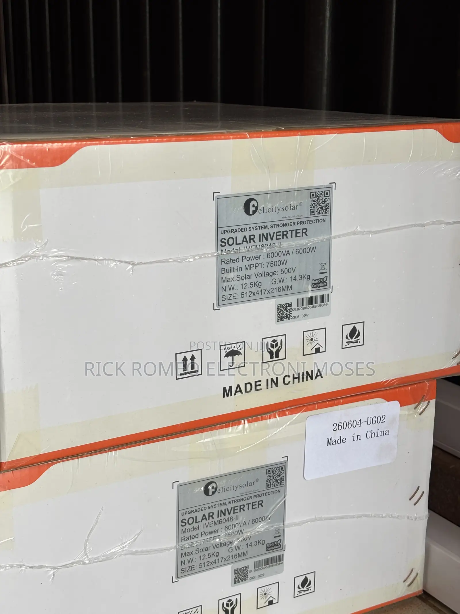 Felicity 6kva 48v/6000whybrind Inverter