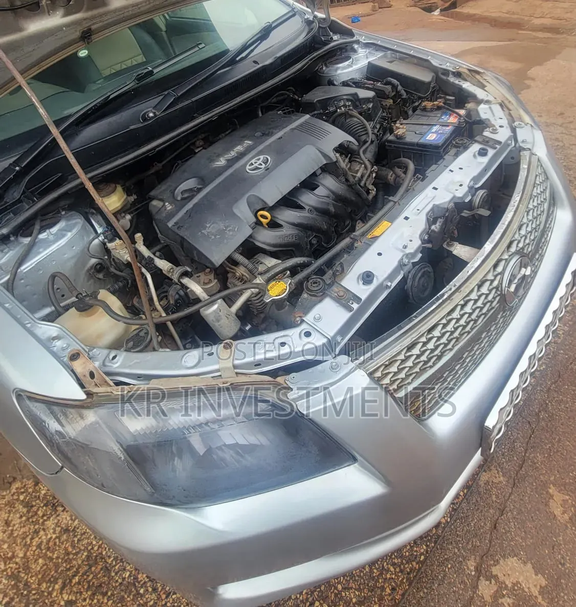 Toyota Corolla Fielder 1.5 Petrol AWD 2008 Silver