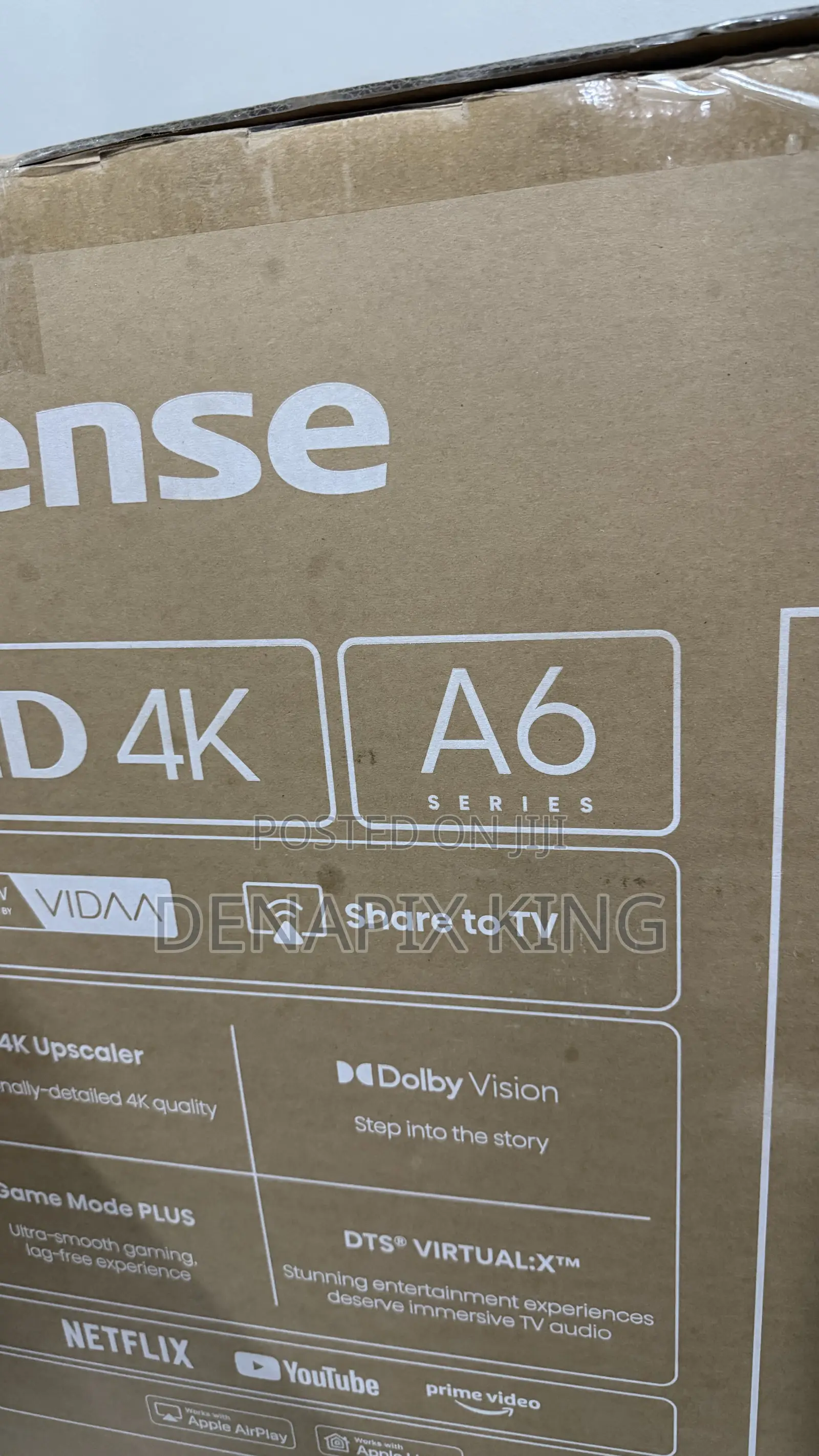55 Inch Hisense TV A6
