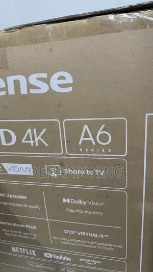 55 Inch Hisense TV A6