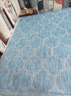 High Quality Carpet Medium Size With Blue Prints