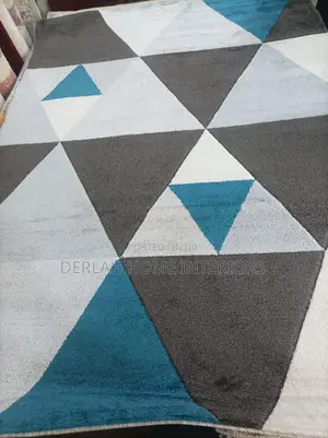 High Quality Carpet Medium Size With Blue Prints