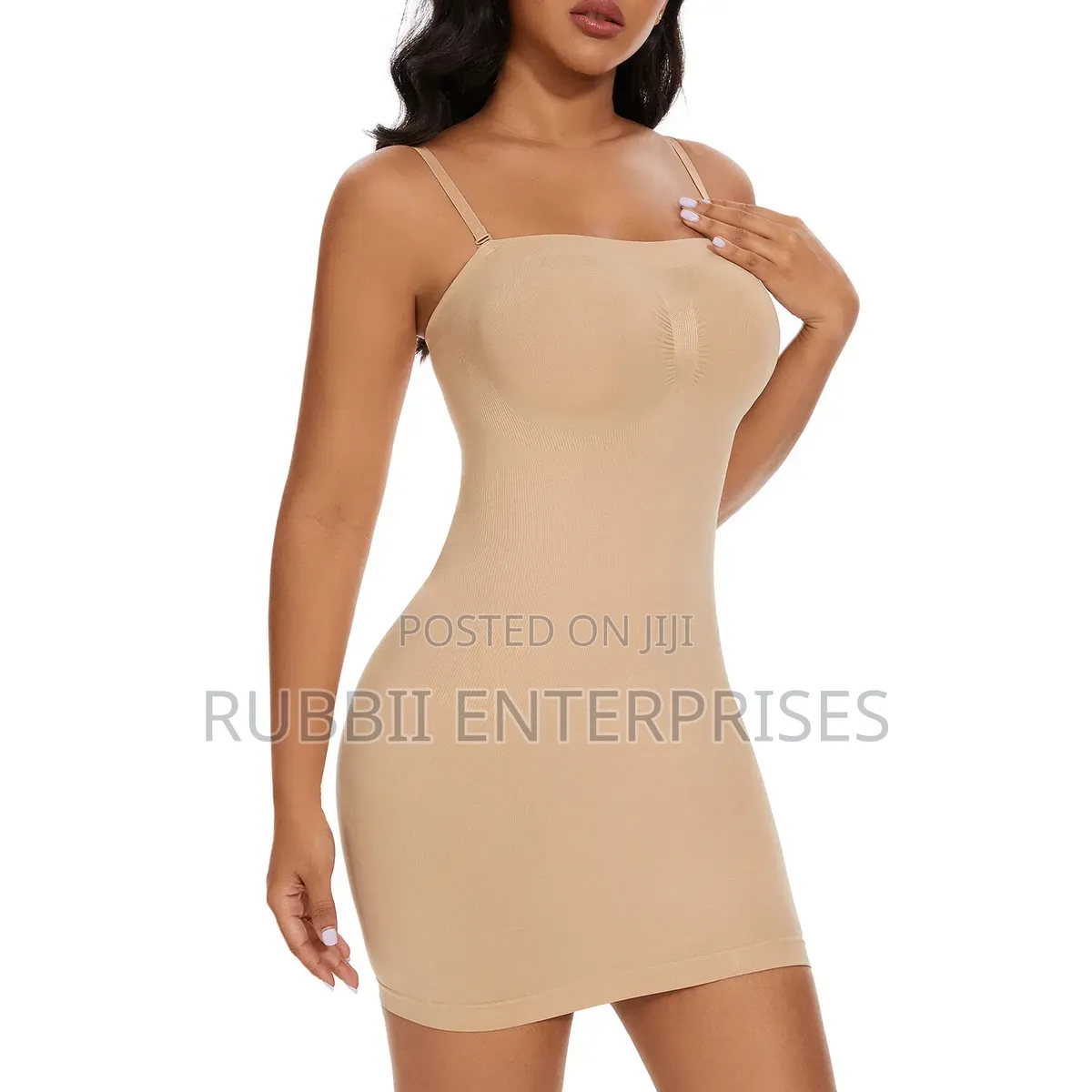 Tight-Fitting Shape Wear Slip Dress