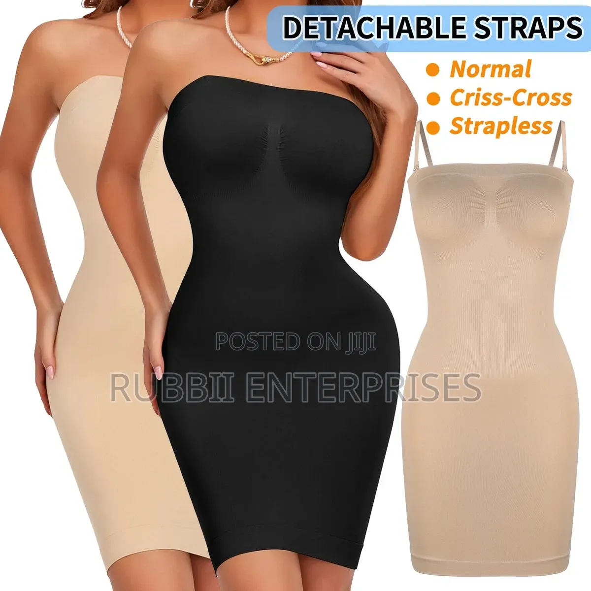 Tight-Fitting Shape Wear Slip Dress