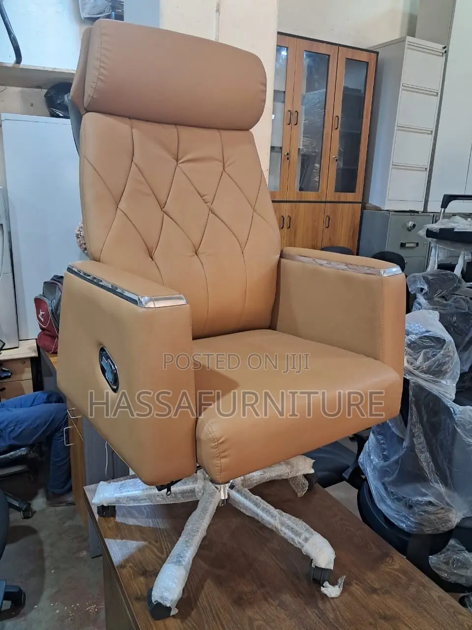 Leather Executive Chair for Big Boss