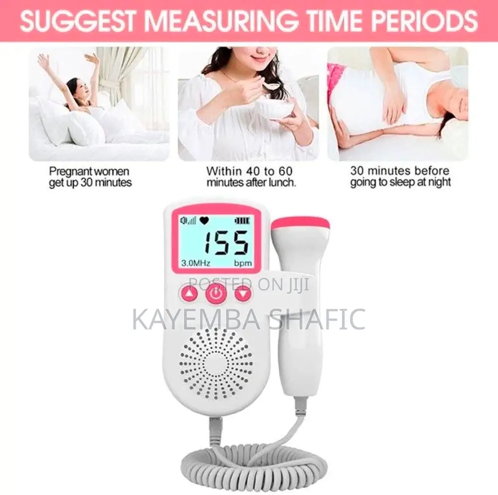 New Handheld Digital Fetal Doppler Baby Heartbeat Monitor JBL-T501