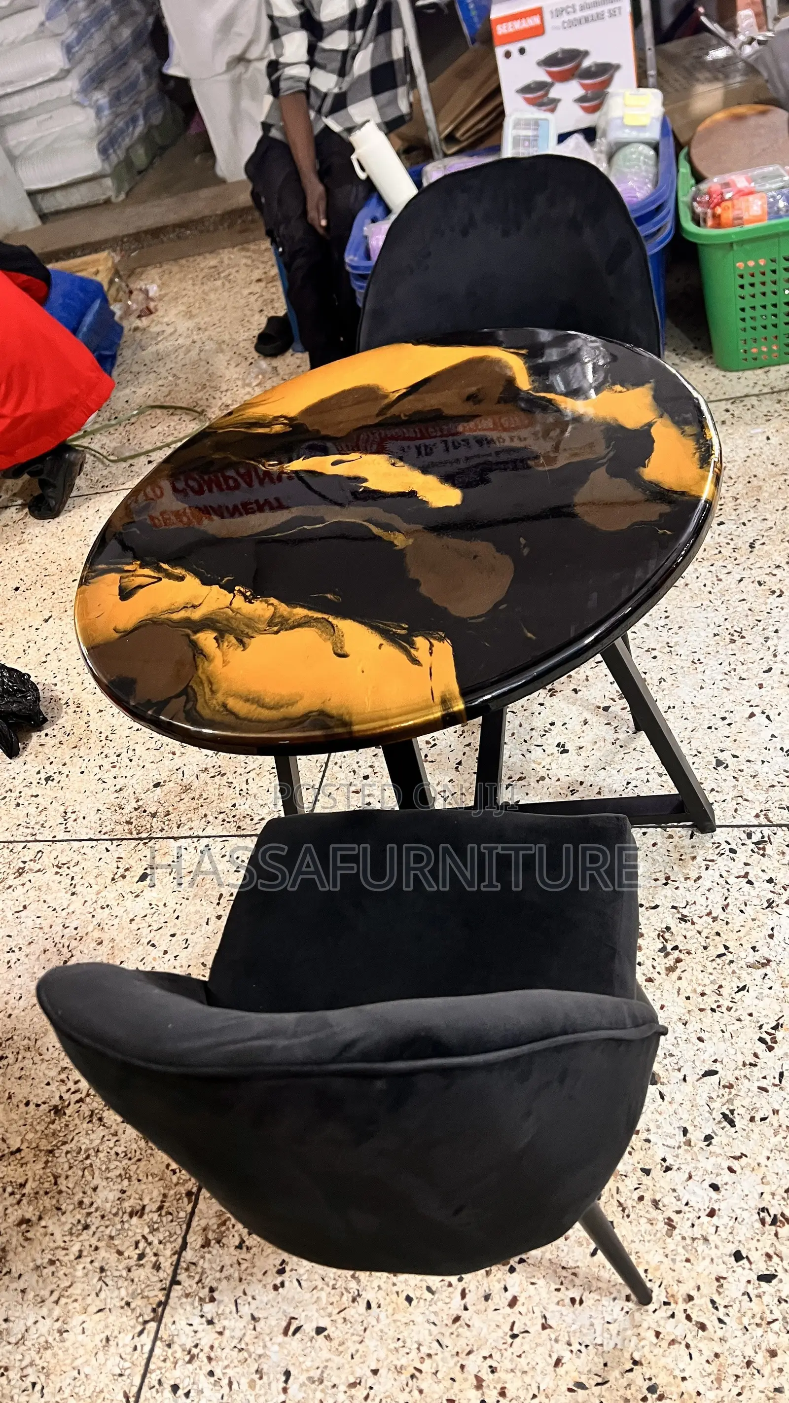 2seaters Canteen Dining Table